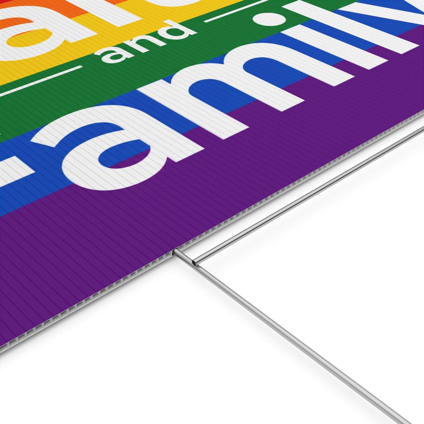 Plastic Yard Sign