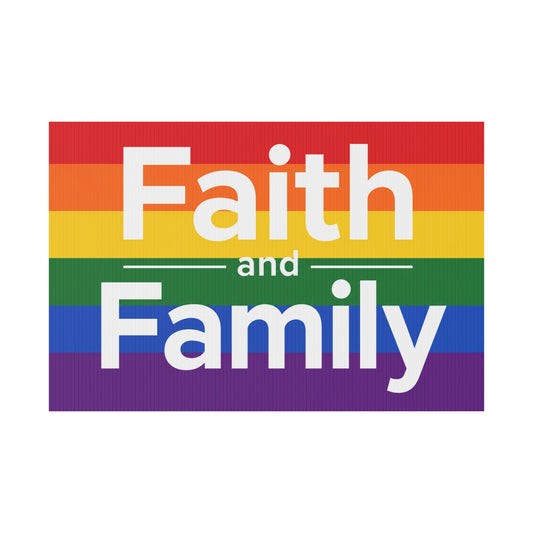 Plastic Yard Sign