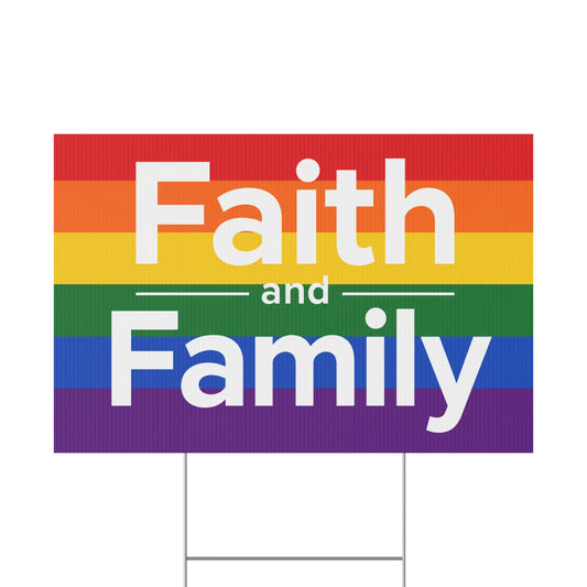 Plastic Yard Sign